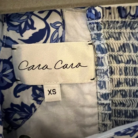 Cara Cara Darby Flutter Sleeve Fitted Crop Top XS - Picture 6 of 8